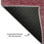 Premium Machine Washable Jahnke AMF1018 Abstract Rug-873724276