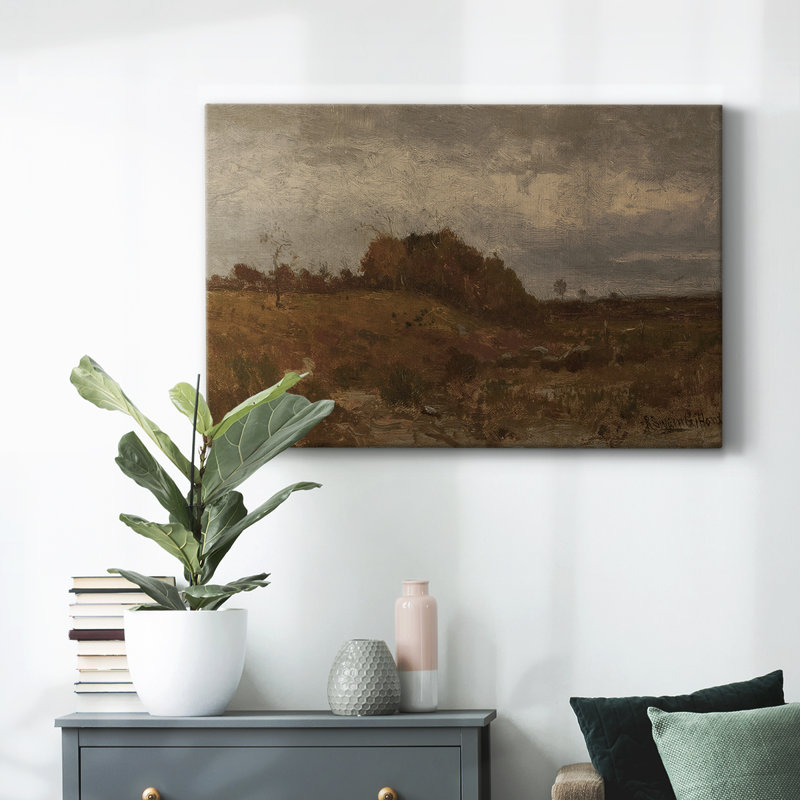 «Vintage Landscape-DCIX» sur, Wrapped Canvas, H 9 po x l 13 po x P 1,5 po