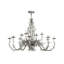 Lustre classique 12 lumières unique Krall