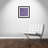Eada 'Vibrant Purple Square I' Framed Print