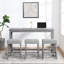 Bar Table Set With Power Outlet, Bar Table And Chairs Set, 4 Piece Dining Table Set, Industrial Breakfast Table Set, For Living Room, Dining Room, Game Room-95564658