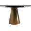 Metal Base Dining Table