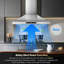 Hotte murale 24 pouces en acier inoxydable