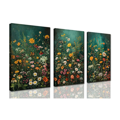 3 Piece Wrapped Canvas Print