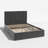 Haden Velvet Upholstered Platform Bed Frame with Channel Tufted Headboard-430185540-430185537