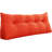 Sit-up Back Comfort Corduroy Bed Headboard Wedge Reading Pillow Triangular Backrest Compression-99222266-99222250