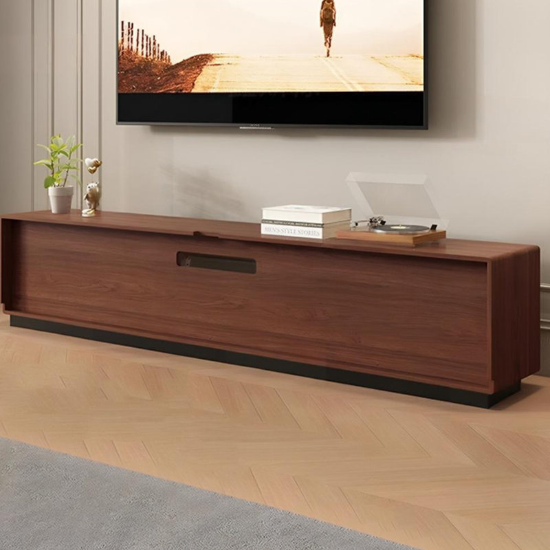 Meuble télé Modern, Brun, H 19,68 po x L 78,74 po x l 15,75 po