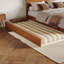 Phoenix Wood Platform Bed with Trundle-223210850-223210852