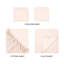 Ensemble de draps unis à poche profonde en coton égyptien à contexture de 400 fils-1384106003-1384106005