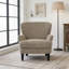 Fauteuil club rembourré Boucle
