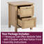 Ludden 48cm W Bedside Table-1172761348