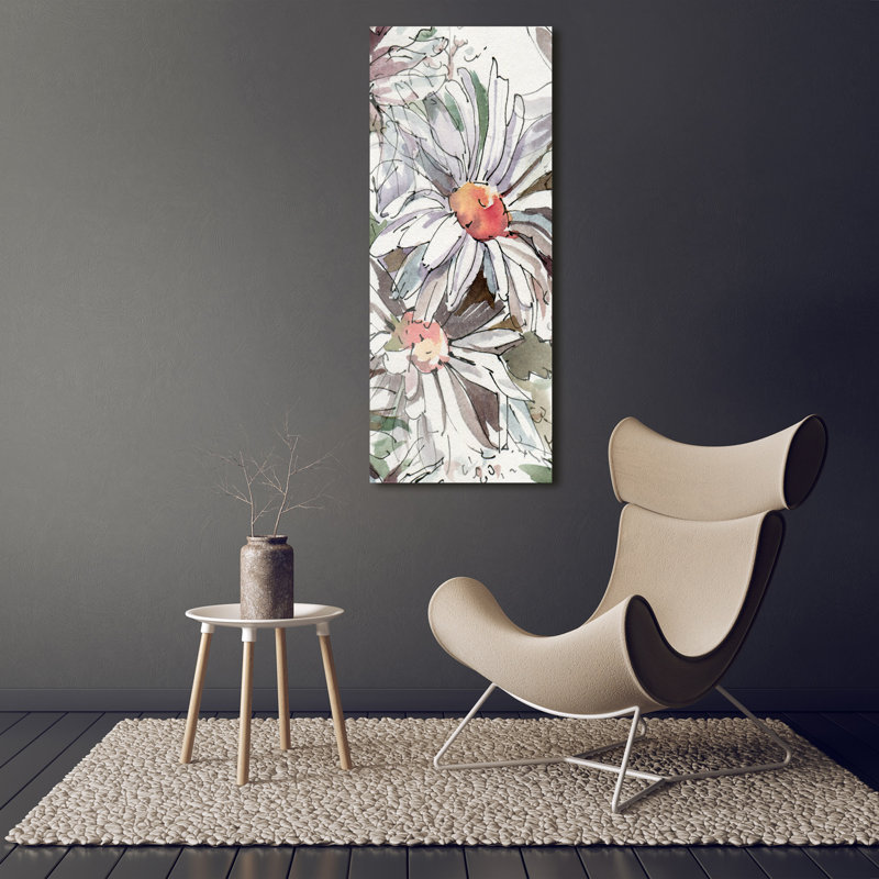 Daisies - Wrapped Canvas Print