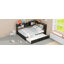 Lit de jour en métal avec lit gigogne, armoires de rangement et ports USB-1015200368-1015200375
