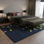  Tapis en laine bleu marine touffeté à la main Millwood