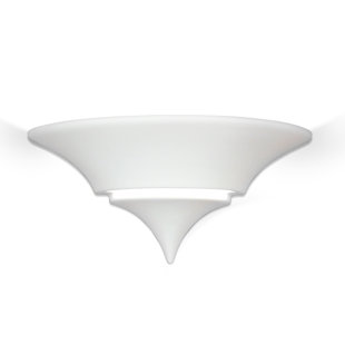 Themis Ceramic Flush Mounted Sconce