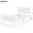 Elicio Twin Slat Bed Frame, Platform Bed with Headboard and Footboard-1000180464