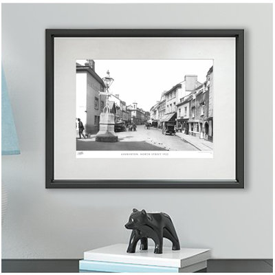 Ashburton, North Street 1922 - Single Picture Frame Print