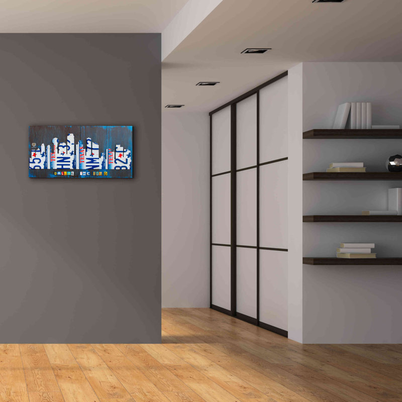 «Dallas Skyline» par Design Turnpike, H 20 po x l 40 po x P 1,5 po