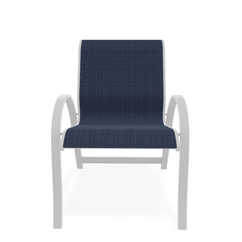 Aruba 1 Outdoor Dining Armchair, White