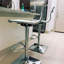 Tabouret de bar pivotant en plastique / acrylique Brosh-162103800