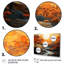 Orange Sunset Abstract Landscape Stream I - Art abstrait paysage mural-1667901761-1667901760