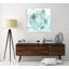 Watercolour Blues With Gold Leaf 2 - Wrapped Canvas Painting-1416110006