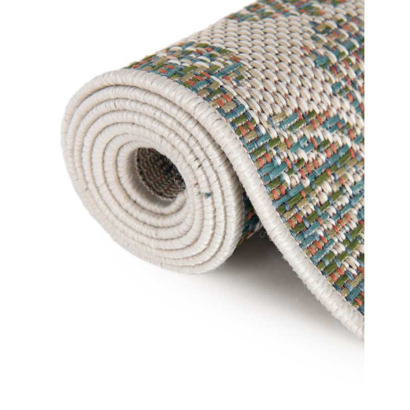 Tapis intérieur / extérieur Mehpare, Tapis de couloir 2 pi x 5 pi 1 po