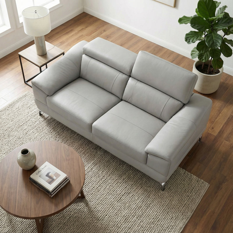 Richert Upholstered Loveseat, 37" H x 66.25" W x 41.75" D, 2