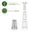 Wilmore Metal Obelisk Plant Support-369352778-369352780