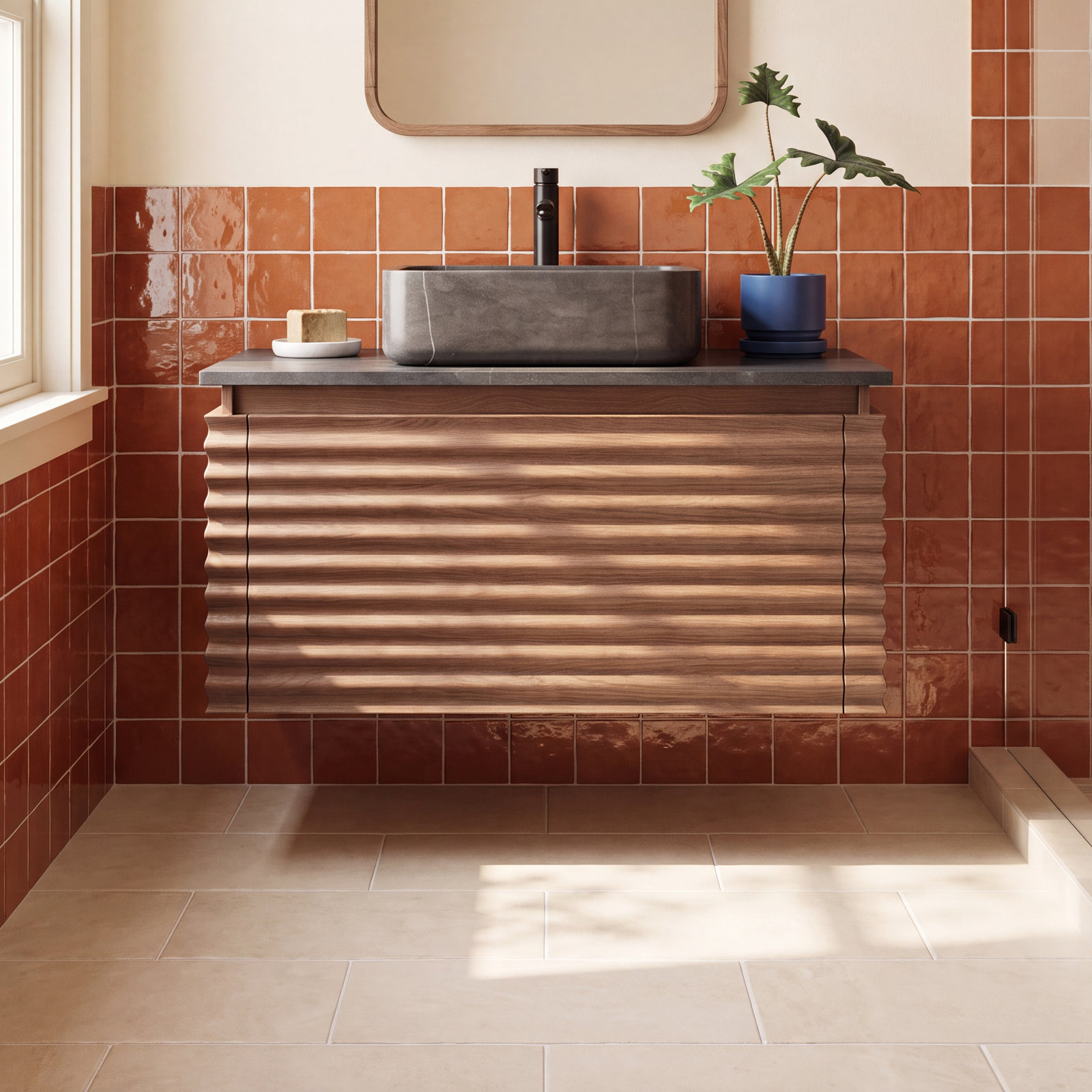 Jasmine 36'' Single Bathroom Vanity, Beige