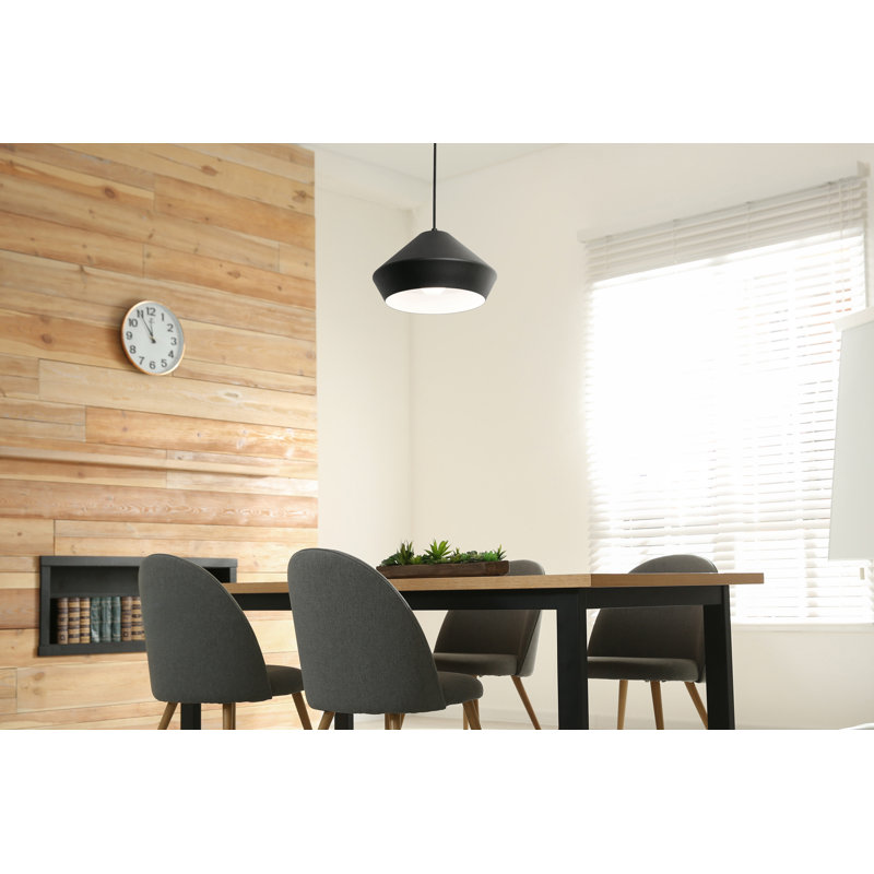 Luminaire suspendu Moosa, Noir