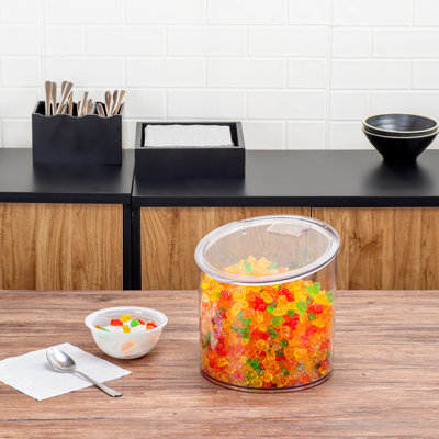  Contenant de rangement en plastique transparent incassable