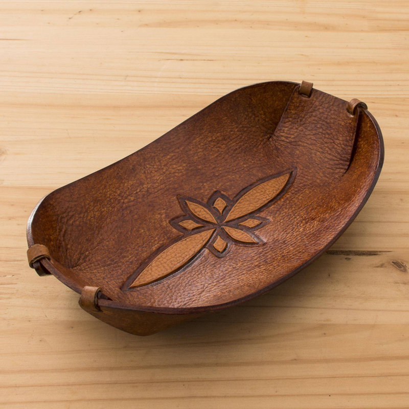 Kenia Leather / Faux Leather Tray