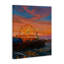 Toile Santa Monica, coucher de soleil, conception par Amelia Noyes-2080077342
