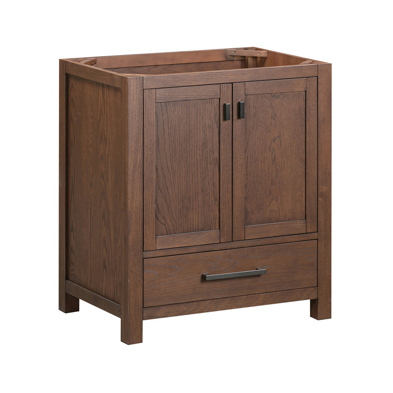 Base de meuble-lavabo 30 po Souther seulement, Chêne moka