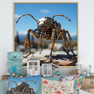 Fourmis industrielles II sur toile