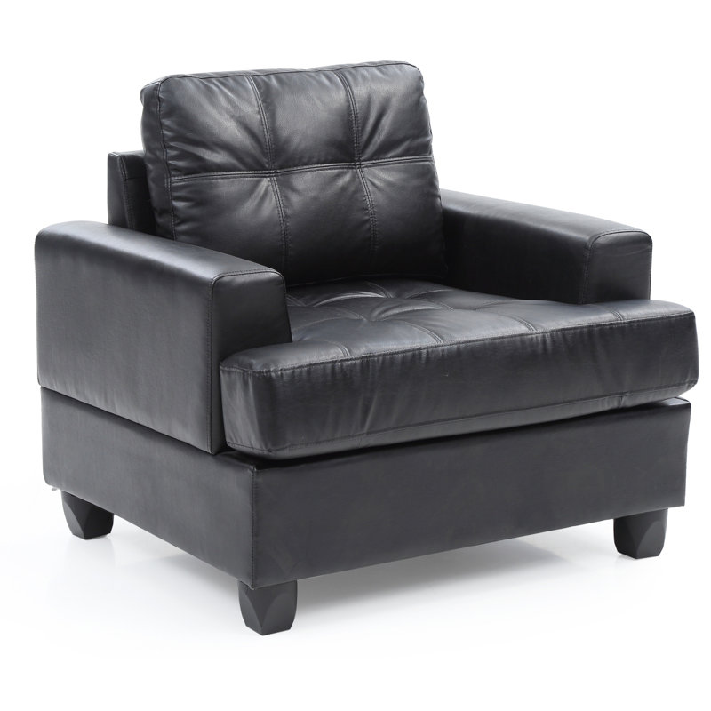 Chaise Sandridge de Glory Furniture, Noir