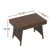 Anisley Rectangular Polyethylene (PE) Wicker Outdoor Folding Side Table