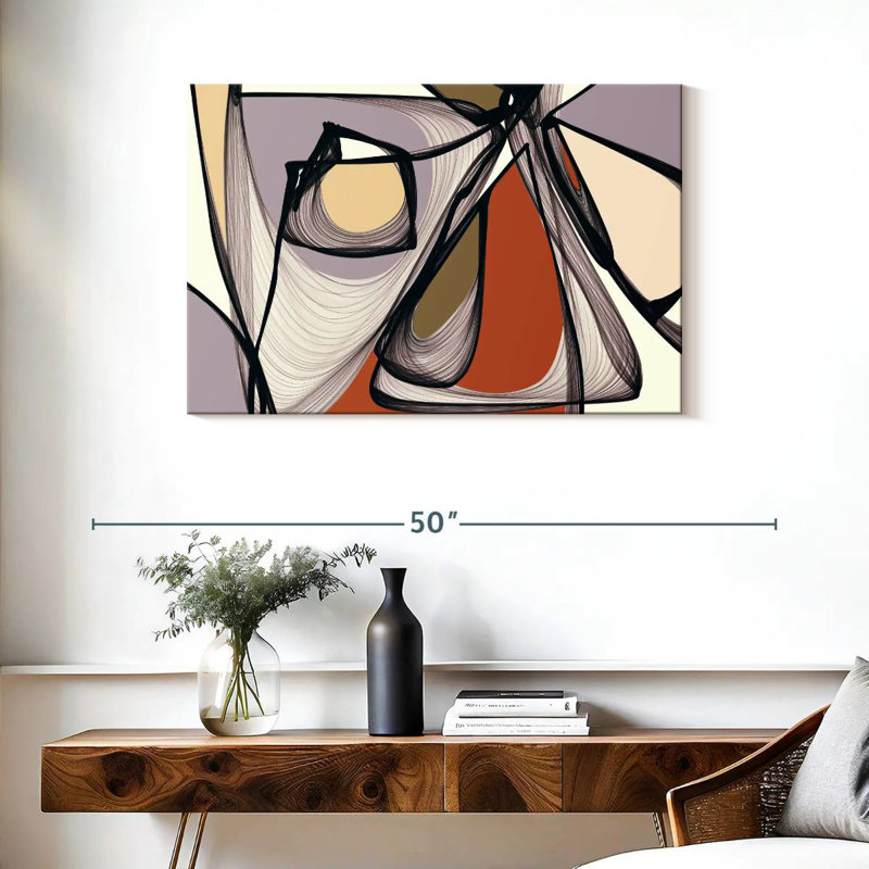 Avery Mid Century Modern Abstract II