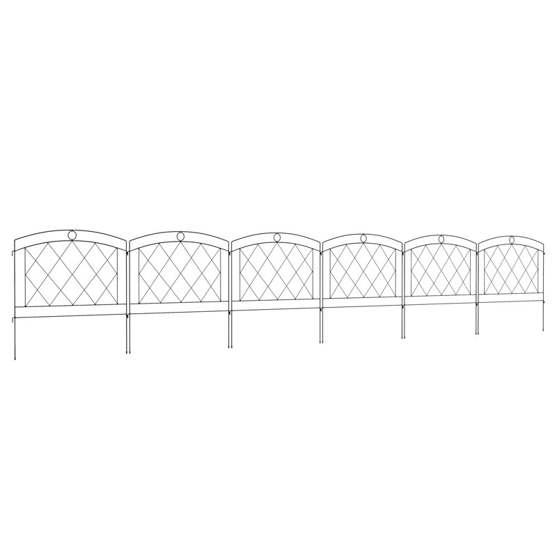 Orlin 61 cm H x 366 cm W Fence Panels Fencing with 1 Panel(s) Included
