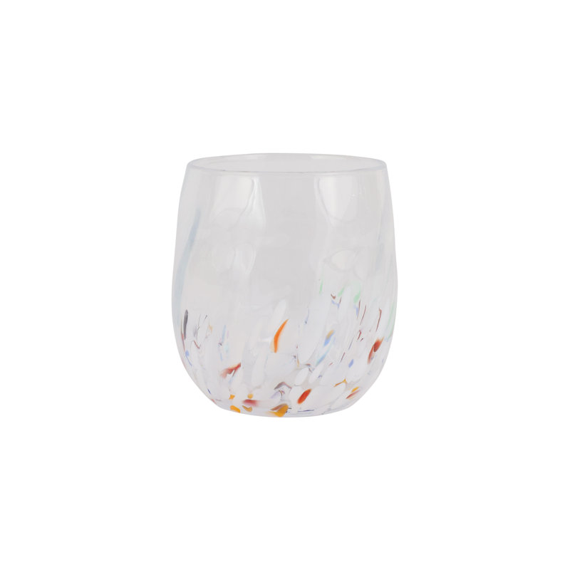 Chiara 14oz. Handmade Drinking Glass