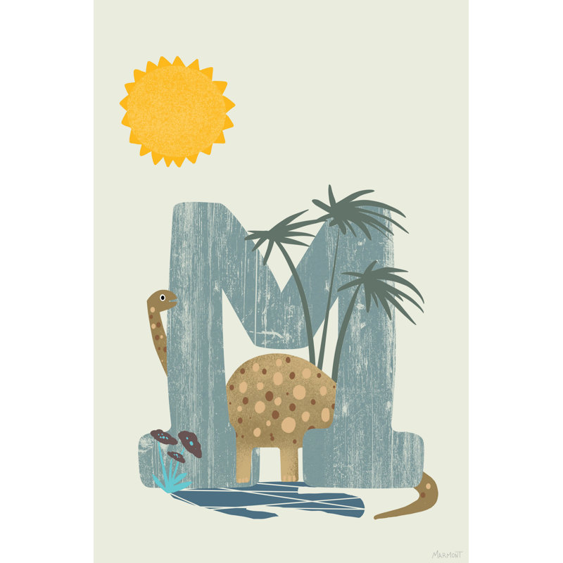 «Lafrance Dinosaur Mom», reproduction sur toile tendue, H 18 po x l 12 po x 1,5 po