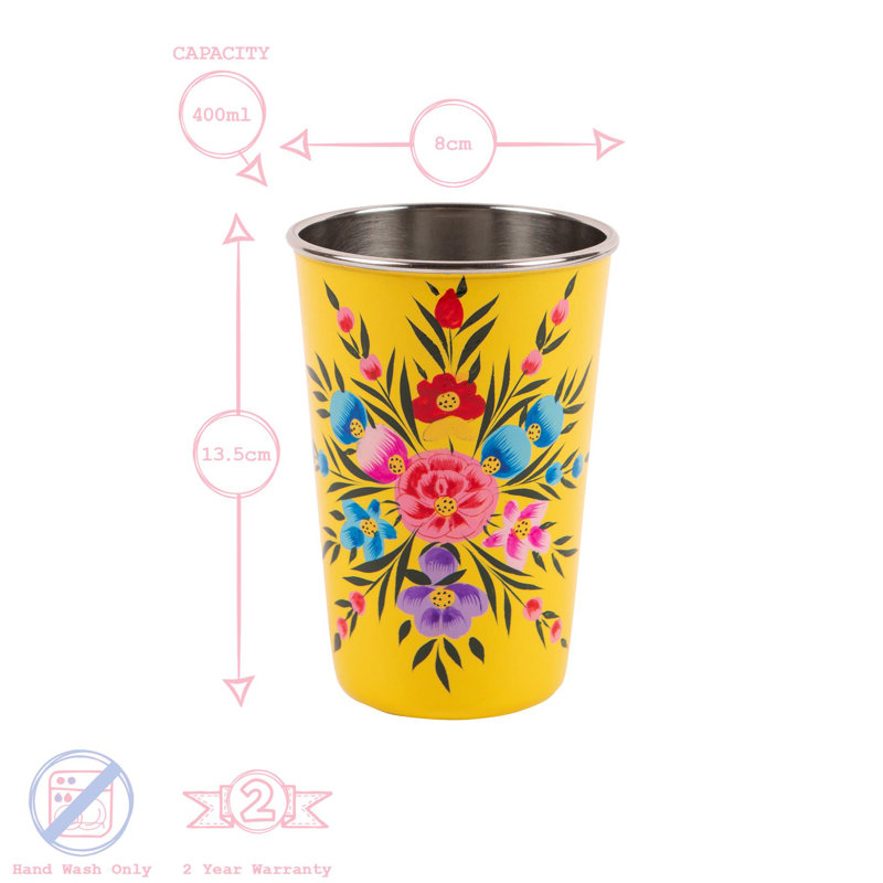 Picnic Tumbler, 400 ml., Buttercup