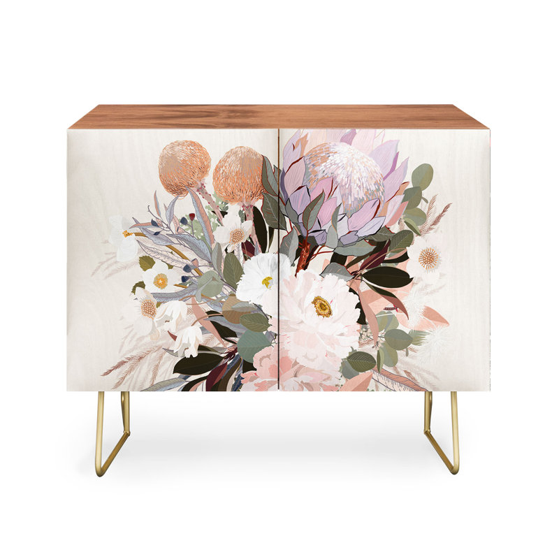 Iveta Abolina Antonia I 2 Door Credenza Cabinet