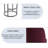 2-piece Linen-upholstered Bar Stools With Backrest For Kitchen Island-269811456