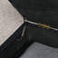 Canapé modulaire avec méridienne réversible, repose-pieds avec rangement, pieds en métal et clous décoratifs, pour un rassemblement familial et une vie confortable-68050512