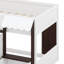 Lit mezzanine double avec maisonnette et rangement-1945068597