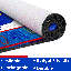 Tapis circulaire autour du monde KidCarpet.com, ovale 6 pi x 8 pi 6 po - classe 1, ignifuge, certifié Oeko-Tex, de qualité commerciale - bordure carrée robuste et durable-366458521