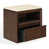 Travertine / Walnut