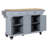 Kitchen Island With Rubber Wood Countertop-1657147864